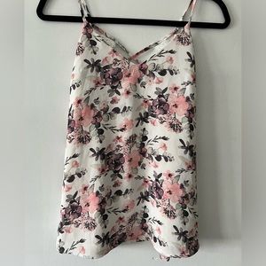 Kismet Floral Tank Top Blouse